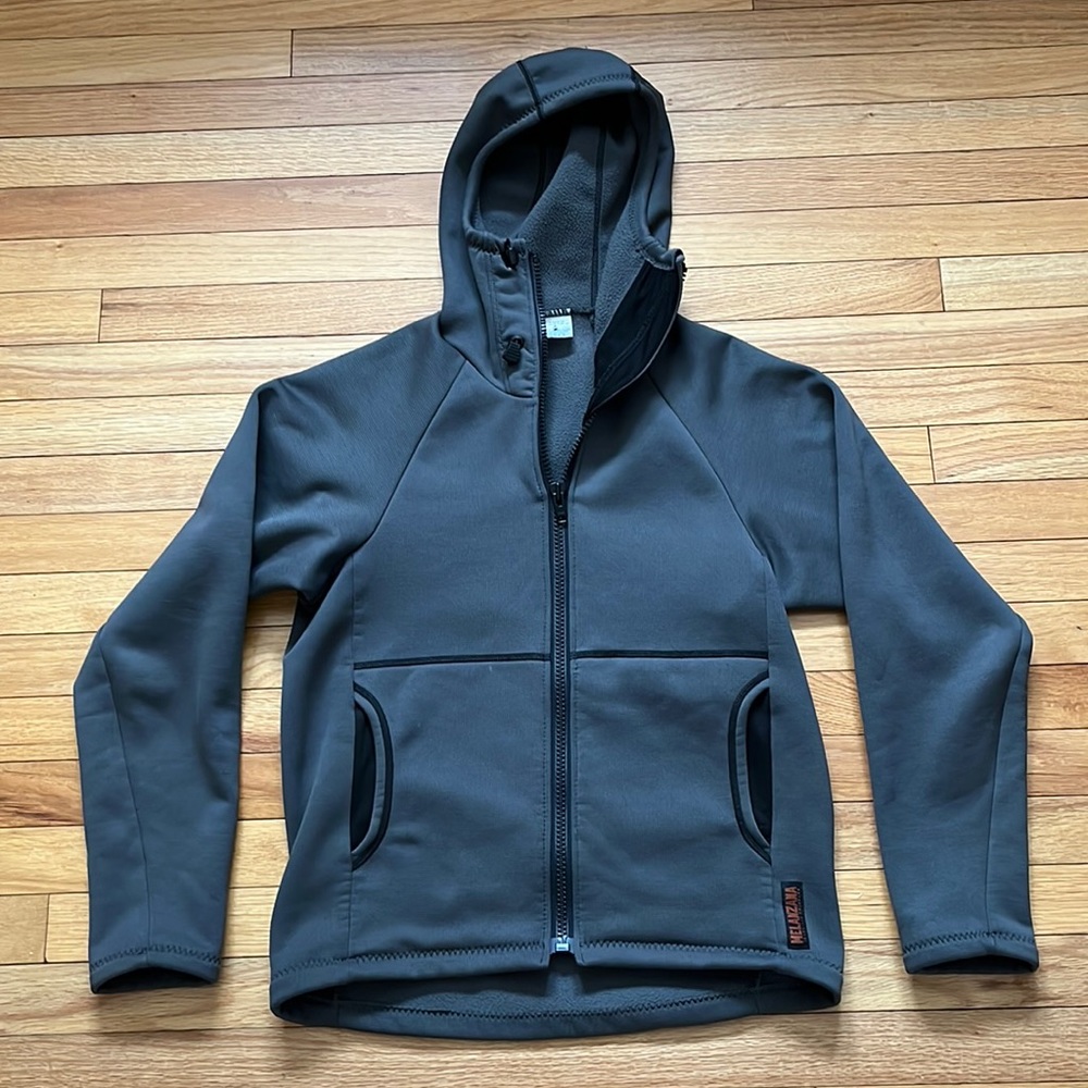 Melanzana Hard face hoodie, mens small